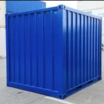 10ft Blue Demountable Storage Container – 3×2m