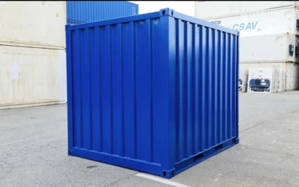 10ft Blue Demountable Storage Container – 3×2m