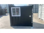 Rhino-Cross-Containers 7ft Black Storage Container