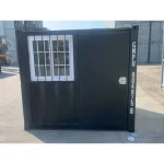 Rhino-Cross-Containers 7ft Black Storage Container
