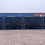 40ft High Cube Shipping Container with Triple Side Access