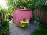 Folding Bar Container – 3x2m XL Edition – RAL 3014 Pink - Image 3