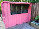 Folding Bar Container – 3x2m XL Edition – RAL 3014 Pink - Image 4