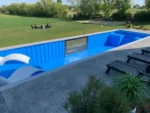 Luxury Container Swimming Pool with Glass Wall - Image 3
