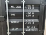 Rhino-Cross-Containers 40ft High Cube Black Container - Image 20