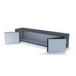 40ft Open-Side DRY Shipping Container