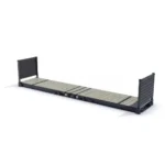 40ft Flat Rack Shipping Container