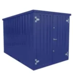 10-Foot Blue Container 3x2m – With Double Door on the Side 2m