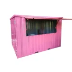 Folding Bar Container – 3x2m XL Edition – RAL 3014 Pink