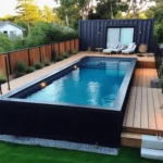20ft Container Swimming Pool with Internal Wall