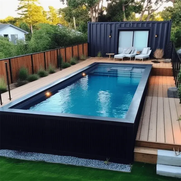 Conteneur-Piscine-20-pieds-avec-mur-interne.webp 20ft Container Swimming Pool with Internal Wall - Image 1