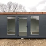 Wooden Modular Office / Living Container – 6 × 2.83m