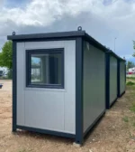 Modular Office Container – 3m × 2m with 2 Windows - Image 4