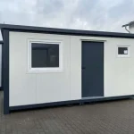 Office / Living Container with Sanitary Facilities – 5×2.20m