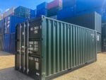 New 20ft Plywood-Lined Shipping Container – RAL6007 Green - Image 3