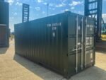 New 20ft Plywood-Lined Shipping Container – RAL6007 Green