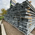 Heavy-Duty Steel Support Beams – Pack of 10