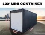 Rhino-Cross-Containers 20ft Storage Container with Aluminum Roller Door - Image 9