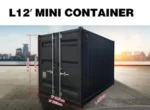 Rhino-Cross-Containers 12ft Black Storage Container - Image 6