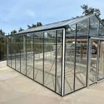 Leisure Greenhouse with Sliding Door – 4000 x 3500mm