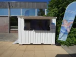 Folding Bar Container – 3x2m XL Edition – RAL 9016 White - Image 4